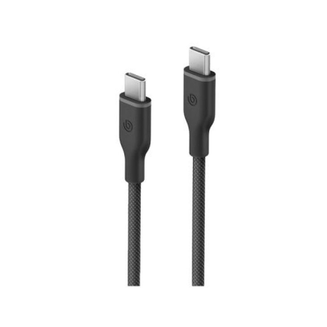 BAZIC GOCHARGE WEAVE C-C CABLE 480MBPS, 60W 1.5M - BLACK