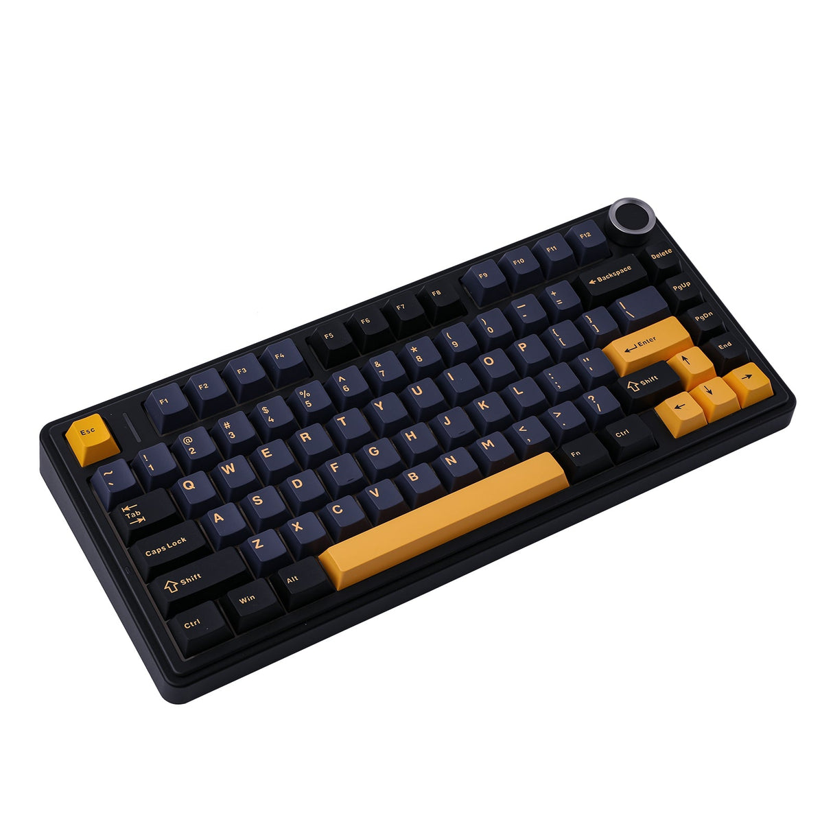 AULA F75 75% Gasket Wireless Mechanical Keyboard, LEOBOG Reaper Switch - Thuder Black