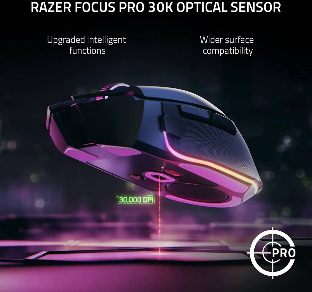 RAZER BASILISK V3 PRO Gaming Mouse-White