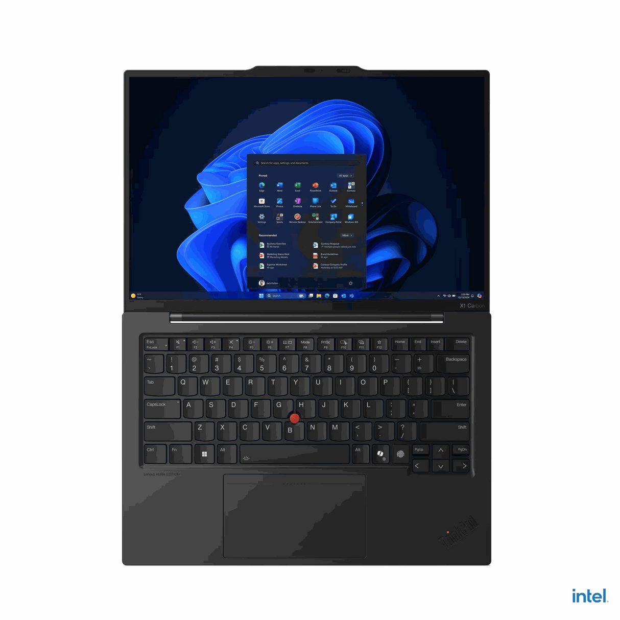 Lenovo ThinkPad X1 Carbon Gen 13 Aura Edition, AI PC/ Intel Core Ultra 7 255U 12C/14.0" WUXGA/32GB DDR5 RAM/1TB M.2 NVMe SSD/Integrated Intel Graphics/Windows 11 Pro/ English-Arabic /Black/3YW