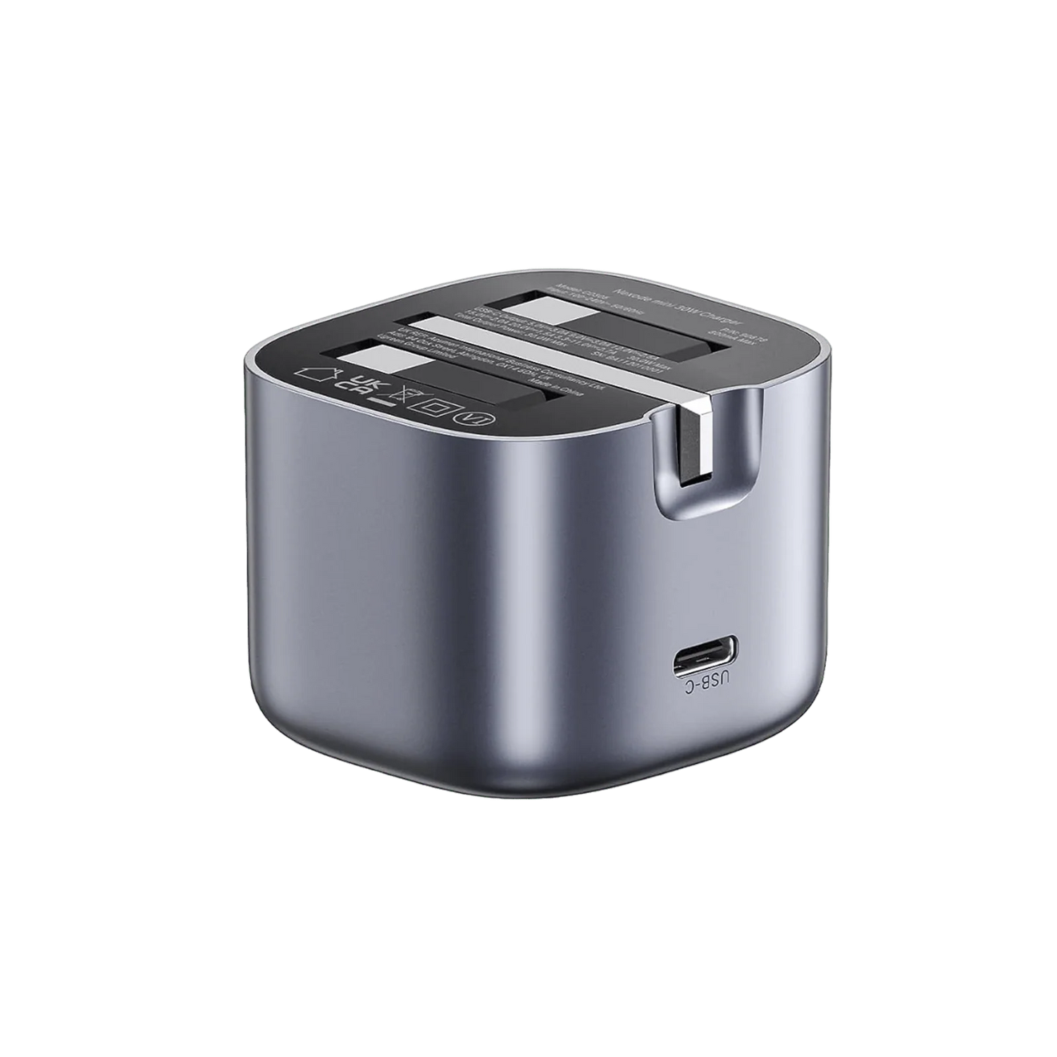 UGREEN Nexode 30W USB-C PD GaN Fast Charger UK (Space Gray)