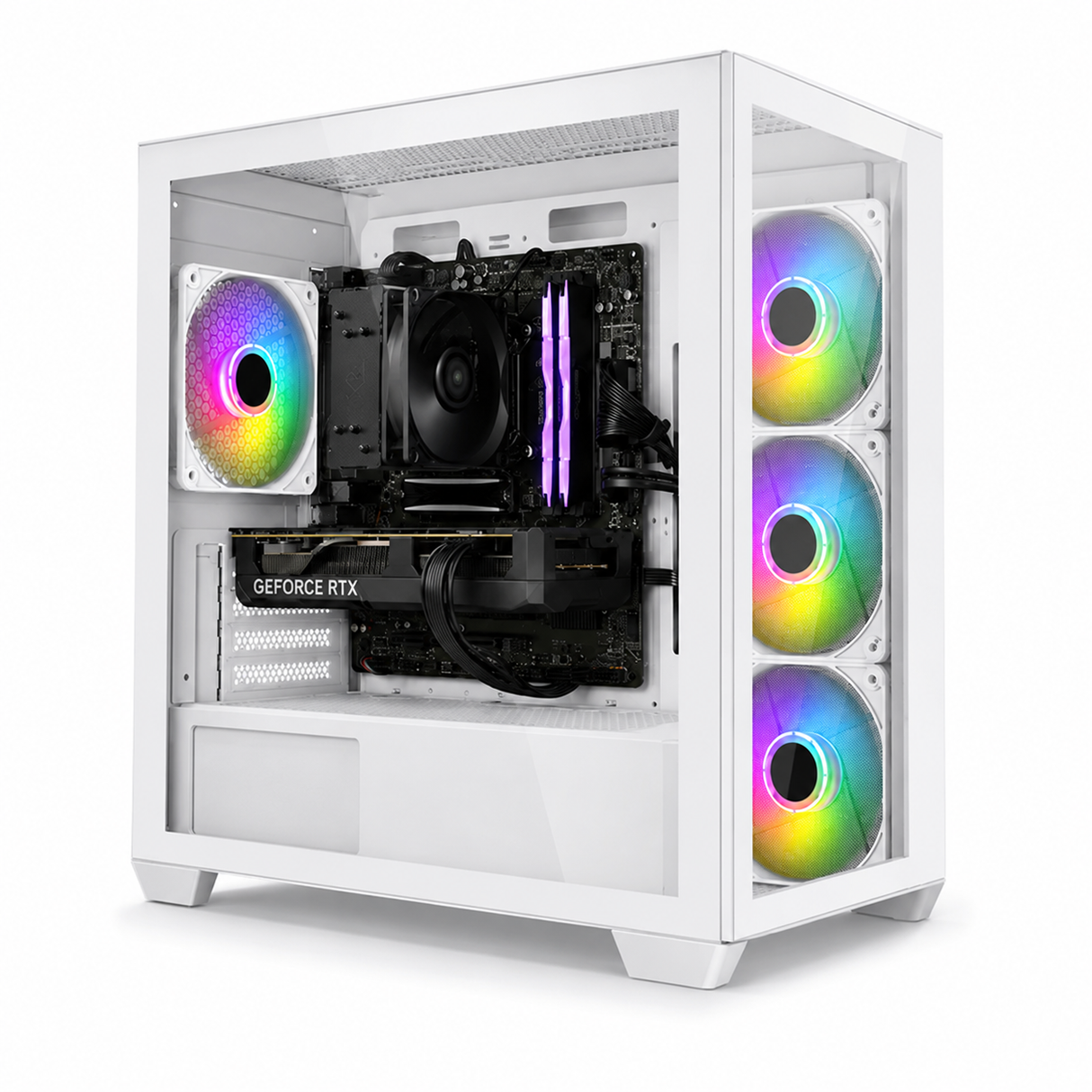 Custom Gaming PC Intel Core i5-12400F, RTX 3050 6GB, 16GB RAM DDR4, 1TB SSD, Windows 11 Pro