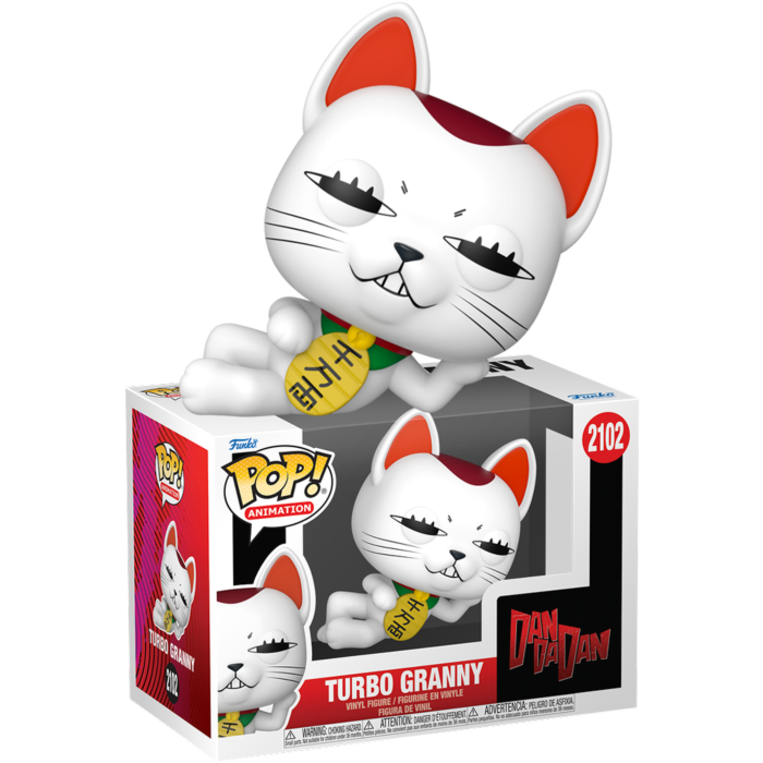 Pop! Animation: Dandadan - Turbo Granny Cat - 8.1 cm