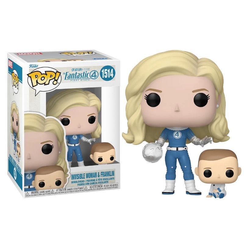 Pop & Buddy! Marvel: Fantastic Four S1 -Invisible Woman & Franklin