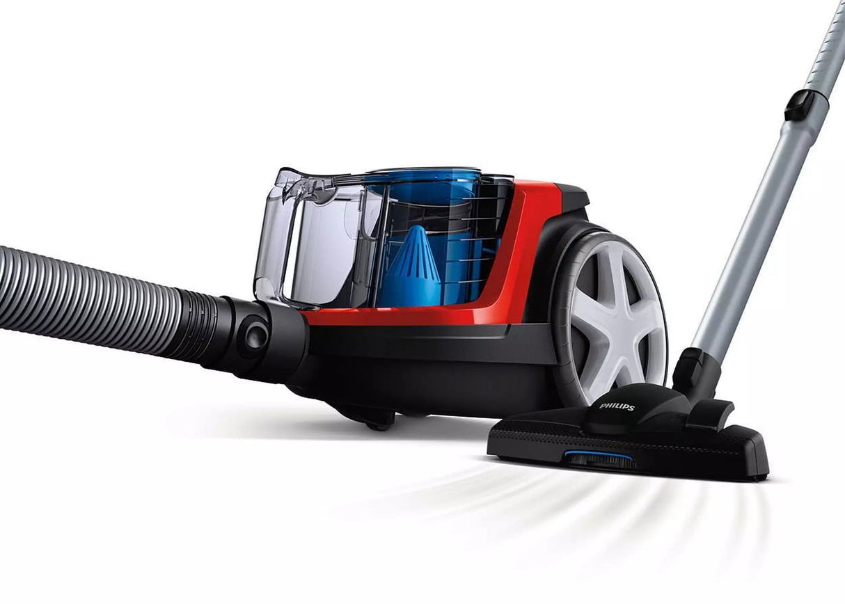Philips PowerPro Compact Bagless Vacuum Cleaner,1900 W, 1.5 Litre, FC9351 - Sporty Red