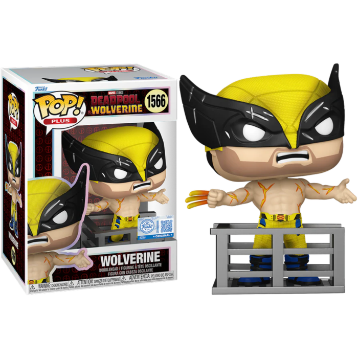 POP PLUS! MARVEL: DEADPOOL 3 - WOLVERINE (FINALE)(EXC) - 10cm