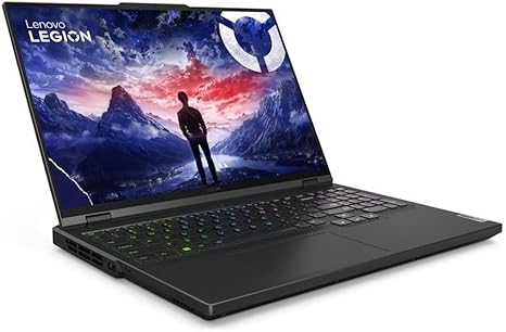 Lenovo LEGION Pro 5 16IRX9 GAMING,Core i9-14900HX,32GB RAM,2*1TB SSD,16" 240Hz,WIN11H WQXGA (2560x1600),NVIDIA RTX 4070 8GB ,Onyx Grey ,RGB Backlit English KB