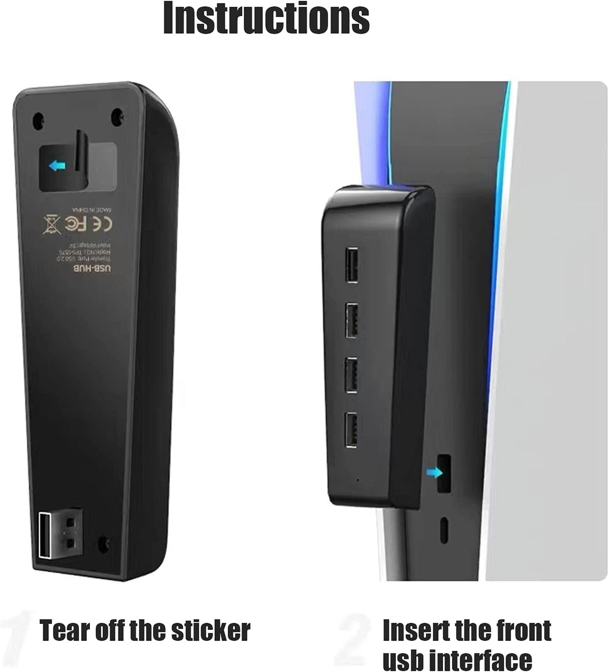 DOBE USB HUB for PS5/PC/Laptop