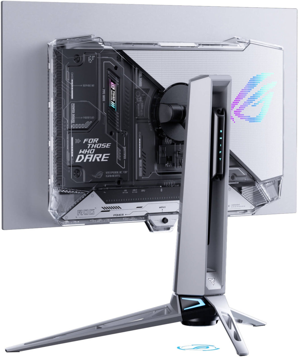 ASUS ROG Swift OLED PG27AQWP-W Gaming Monitor 27-inch (26.5-inch viewable) TrueBlack Glossy Tandem OLED, Dual-Mode (QHD @ 540Hz, HD @ 720Hz), 0.02ms (GTG), G-SYNC compatible