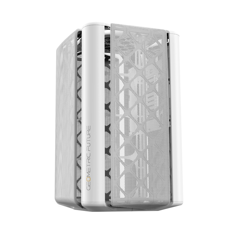 Geometric Future Model 2 Ark Mini Tower Mesh Case - White