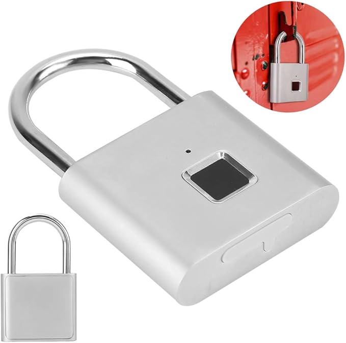 Fingerprint key lock Model Y1501, Materail: Aluminum alloy / stainless