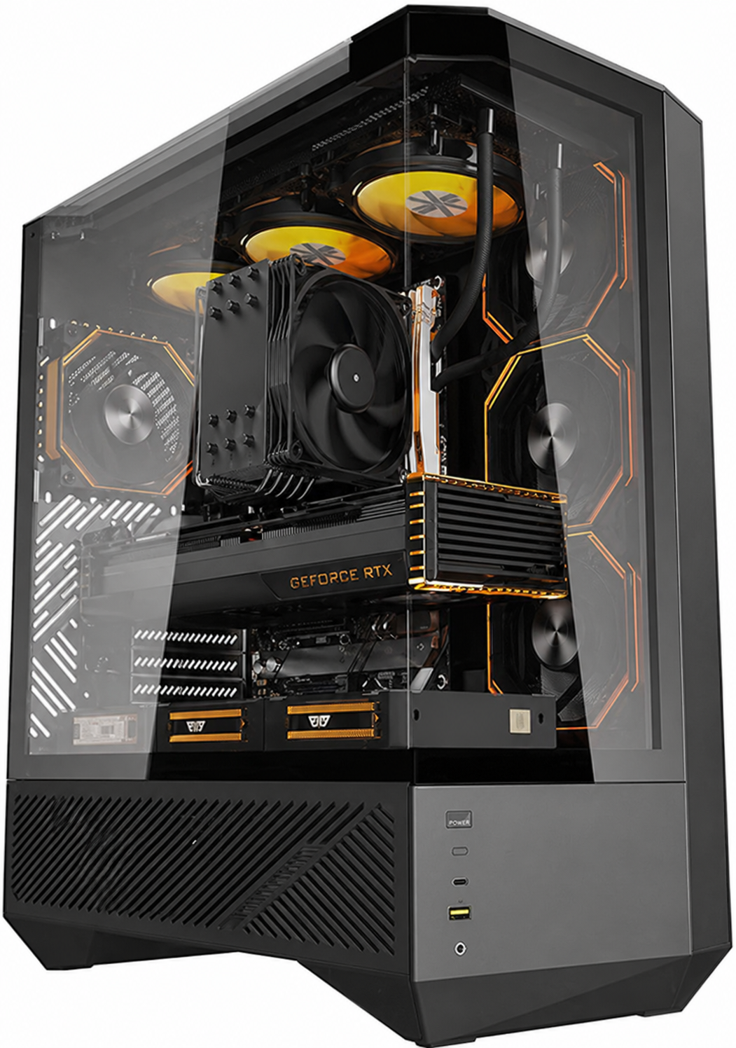 Custom Gaming PC AMD Ryzen 5 9600X, RTX 5060 Ti 16GB, RAM 16GB DDR5, 1TB NVMe SSD, Windows 11