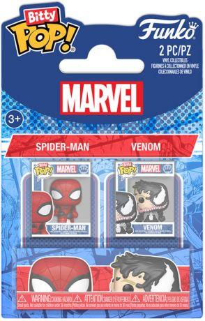 Bitty Pop! Marvel: Spider-Man - Spider-Man and Venom 2pk