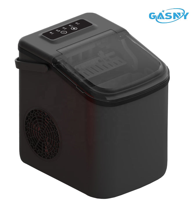 Gasny Energy Efficient Automatic Countertop Ice Maker with Fast Ice Production & Self-Cleaning Function