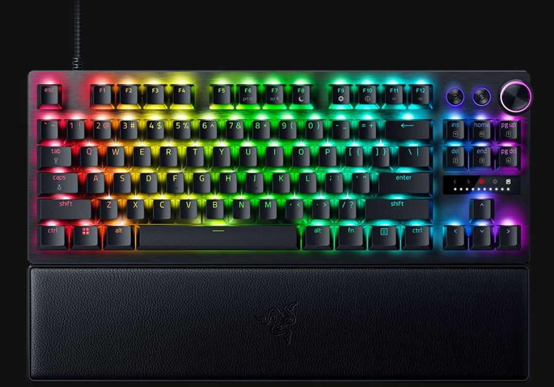 Razer Huntsman V3 Pro Tenkeyless 8KHz Analog Optical Esports Keyboard - Black RZ03-04980200