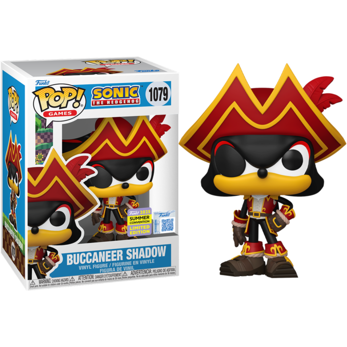 Pop! Games: Sonic - Pirate Shadow (SDCC'25)
