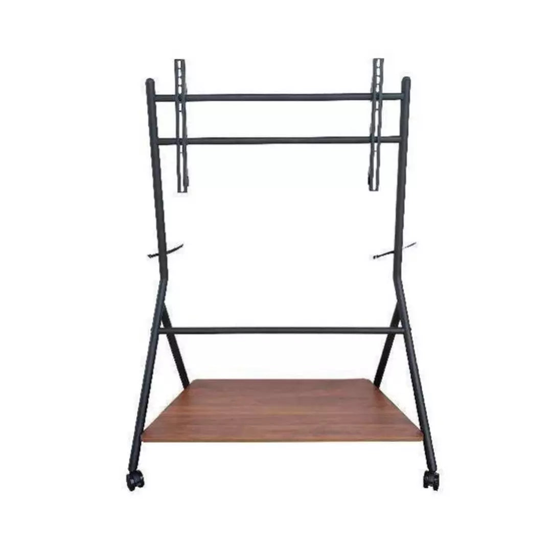 Wansa Mobile TV Stand, Supports TVs Up To 85 Inch, RC-T32851, Black