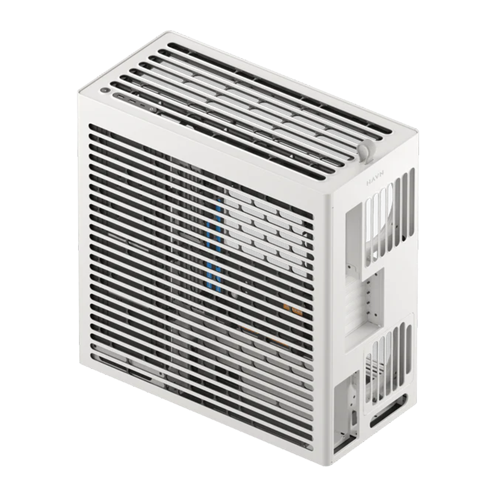 HAVN HS 420 VGPU Edition ATX Mid Tower Case - White