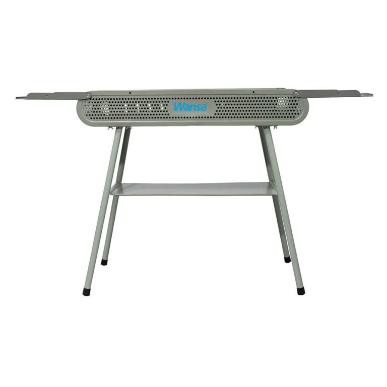 Wansa Foldable Charcoal Grill, LX100260 – Silver