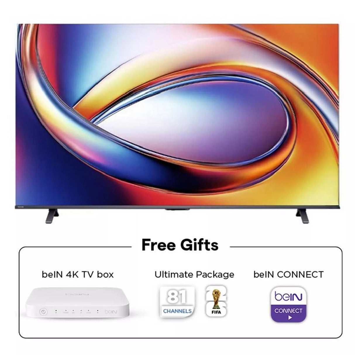 Toshiba 75” 4K UHD LED TV, 75M450RP - Black