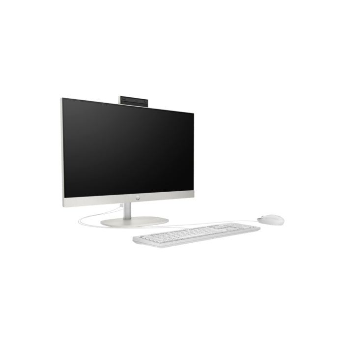 HP AIO 24-cr0040ne i7-1355U / 8GB DDR4 Ram/ 512GB SSD /Non-Touch 23.8" FHD Antiglare IPS /Integrated Intel Iris Xᵉ Graphics/ DOS / Shell White - HD Camera / 1YW