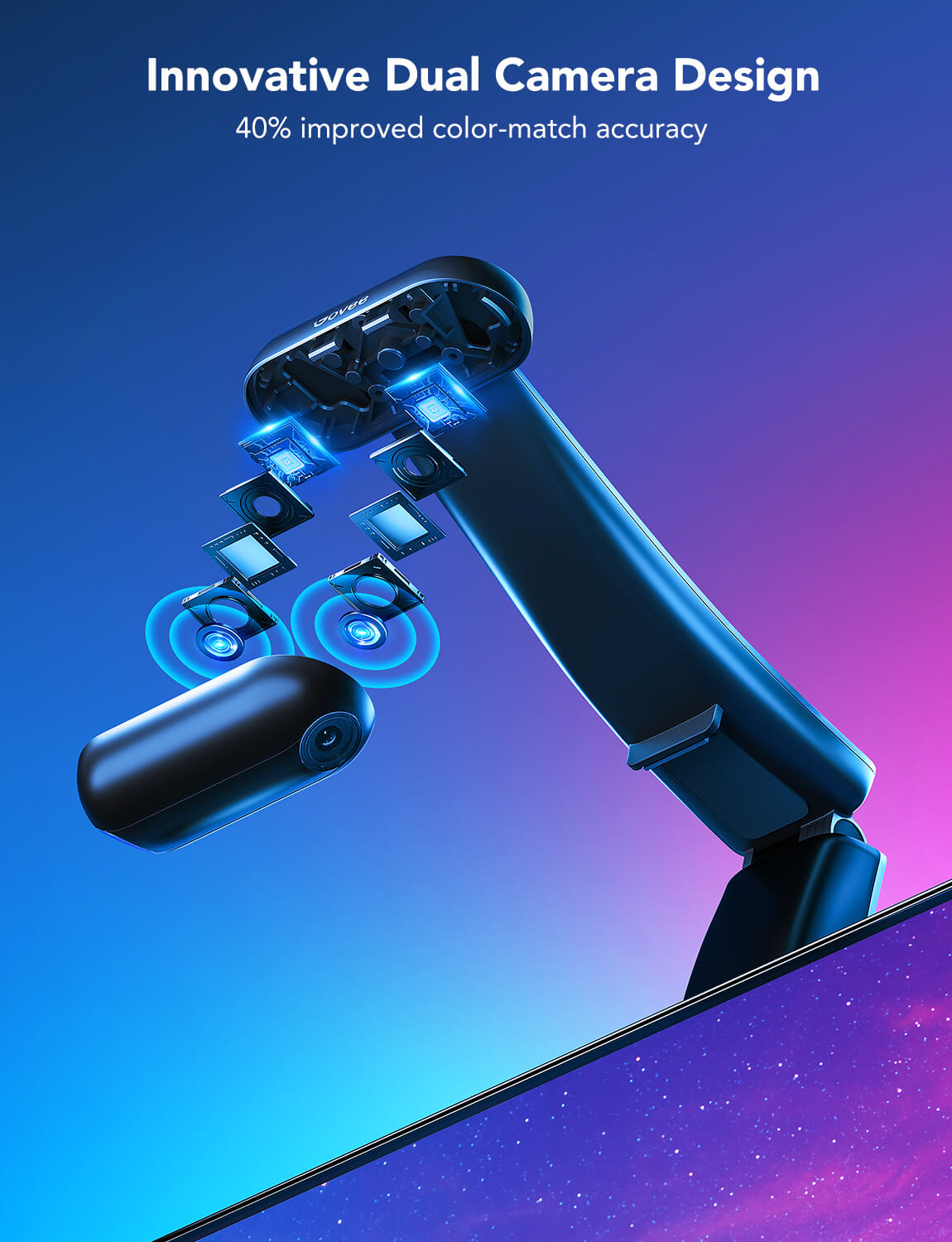 Govee Envisual TV Backlight T2 with Dual Cameras (75~85 inch) - H605C212