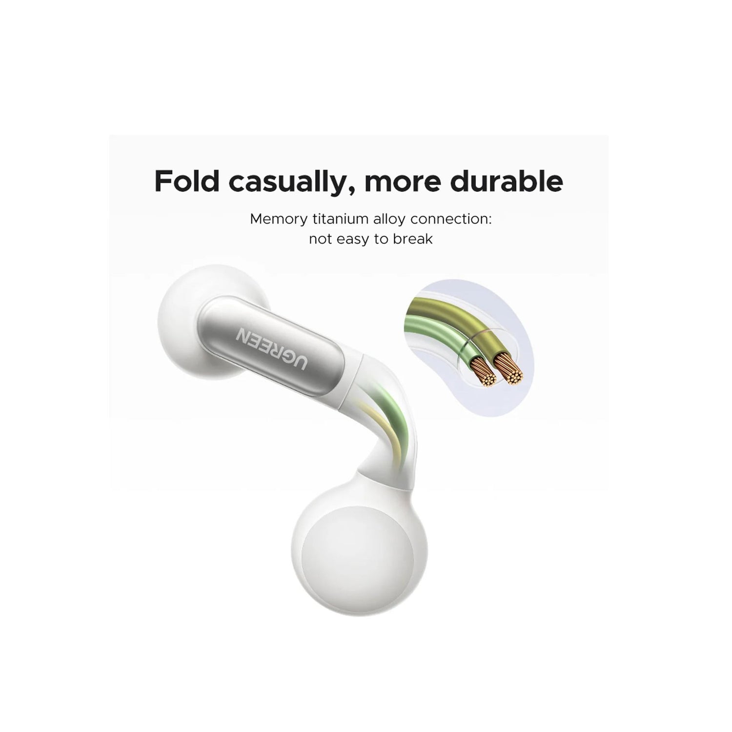 UGREEN HiTune S5 True Wireless Earbuds - White