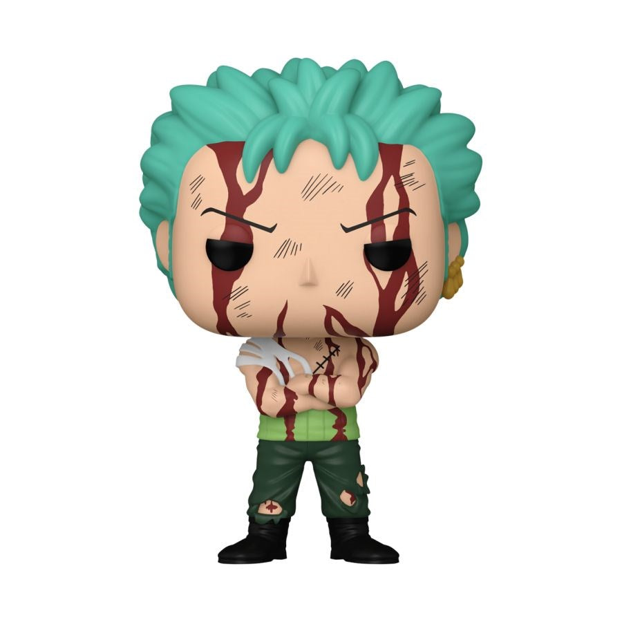 مجسم Funko Pop! Animation من أنمي One Piece لشخصية Zoro نسخة “Nothing Happened” إصدار حصري