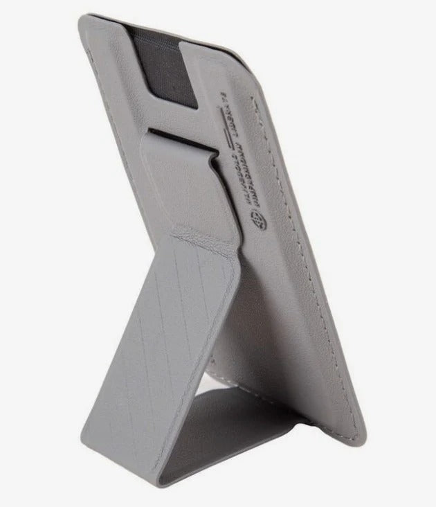 SKINARMA MAG-CHARGE CARD HOLDER WITH GRIP STAND ~ KADO-GREY