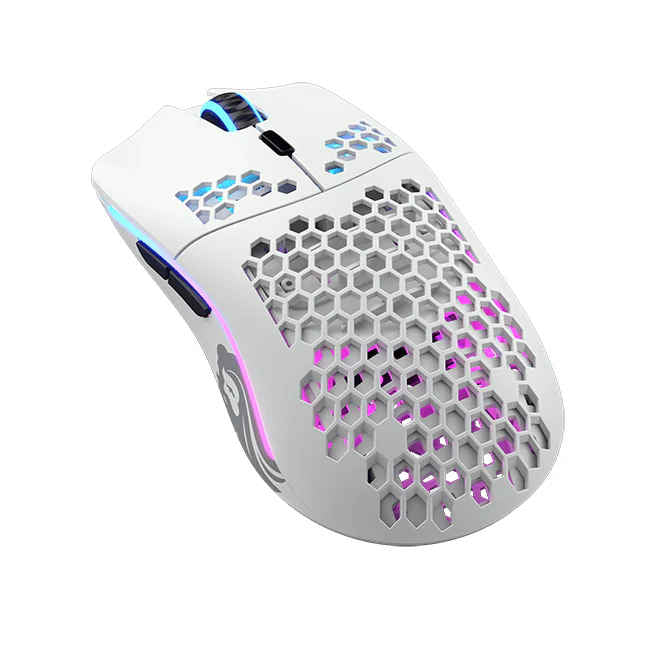 Glorious Gaming Mouse Model O Wireless (69G) - Matte White