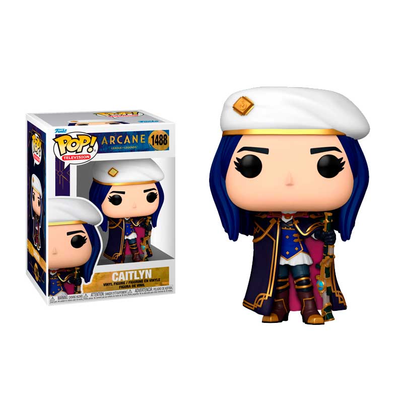 مجسم Funko Pop! Games من عالم League of Legends Arcane لشخصية Caitlyn