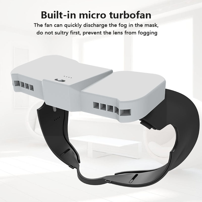 Gamax Meta Quest 3 Exhaust Fan Replacement Mask - White