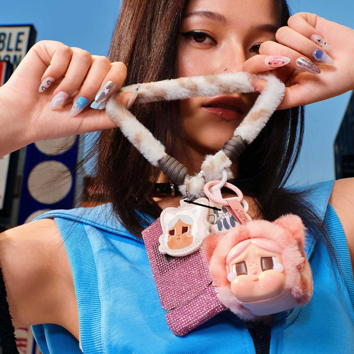 Labubu CRYBABY Wild but Cutie Series - Vinyl Plush Pendant Blind Box