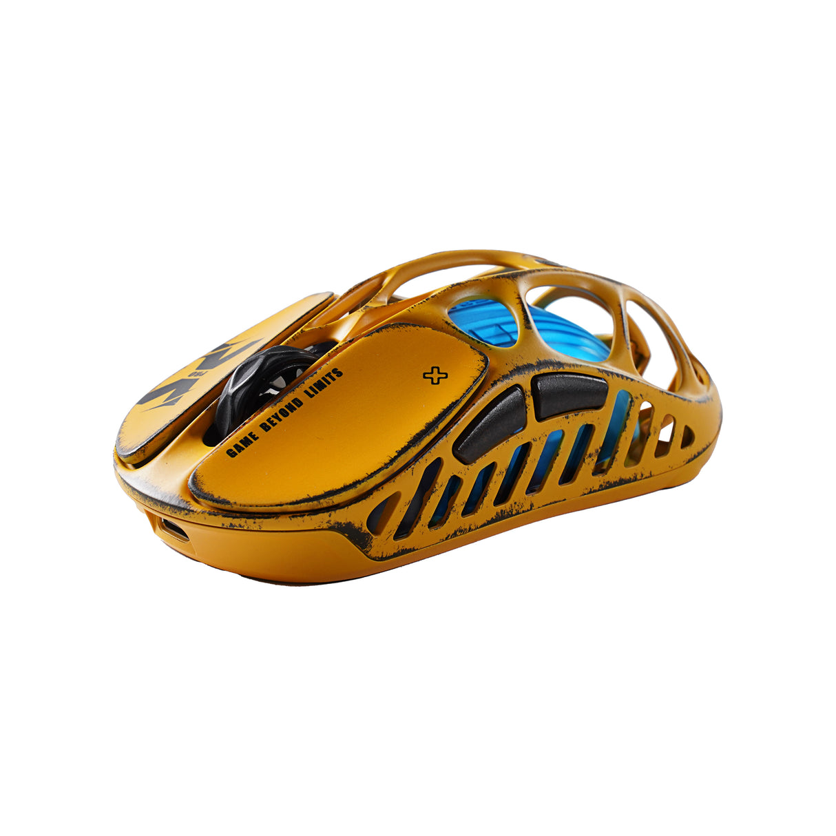 GravaStar Mercury X Pro Wireless Gaming Mouse Special Edition - Battle Worn Yellow