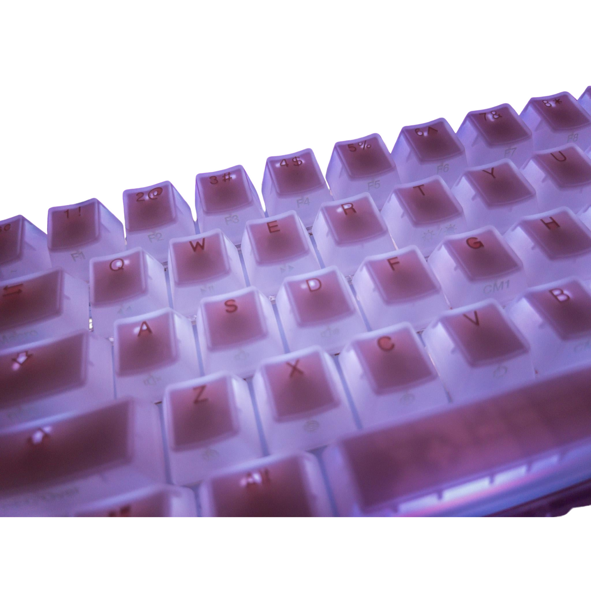 DUCKY ONE 3 SF HOT SWAP Blue Switch Cherry RGB Wired Mechanical Gaming Keyboard Arabic - Aura White