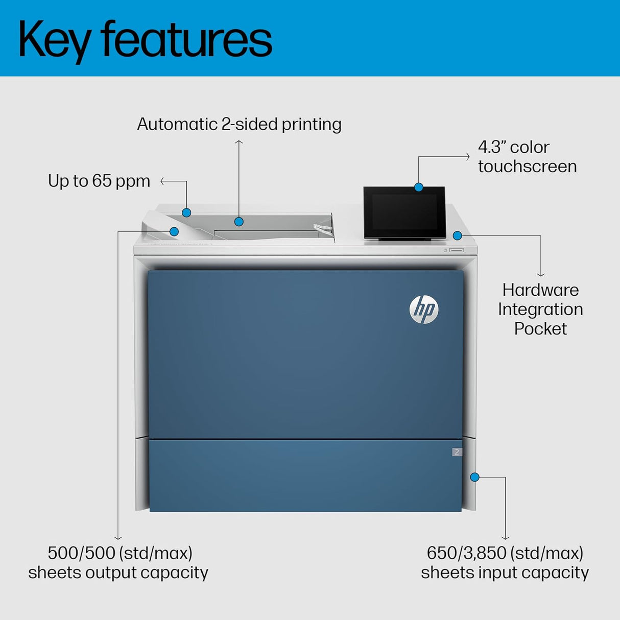 HP Color LaserJet Enterprise 6701dn Printer