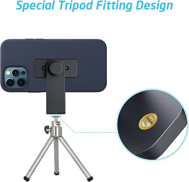 Wixgear Magnetic Tripod Mount, Magnetic 324, Black
