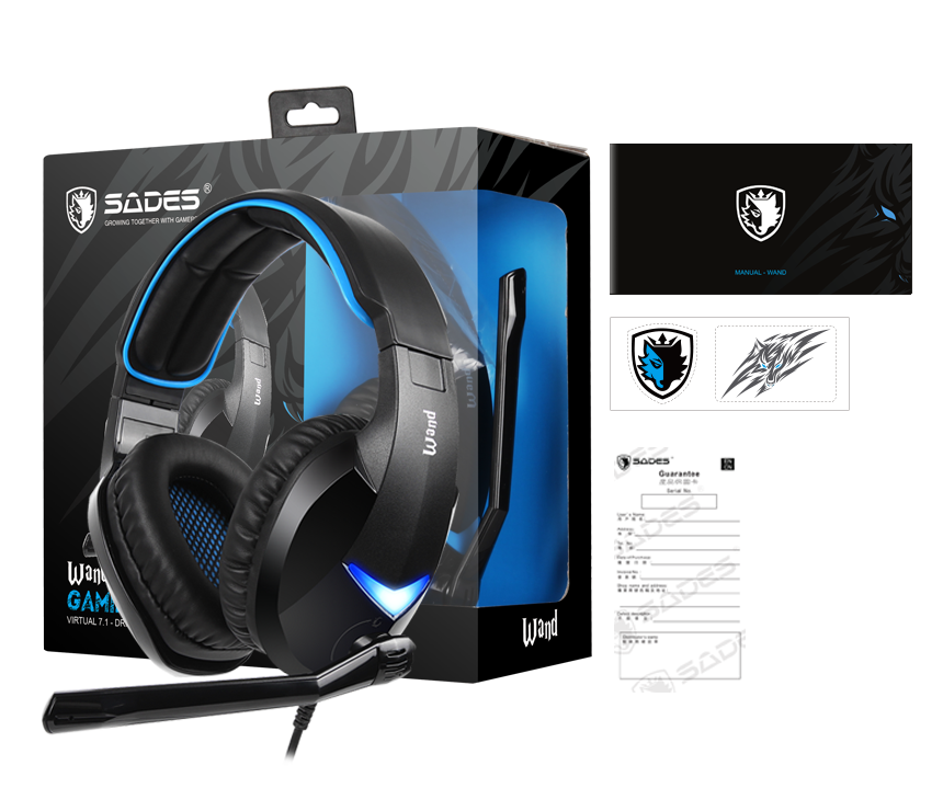 Sades Wand 7.1 Gaming Headset SA-914