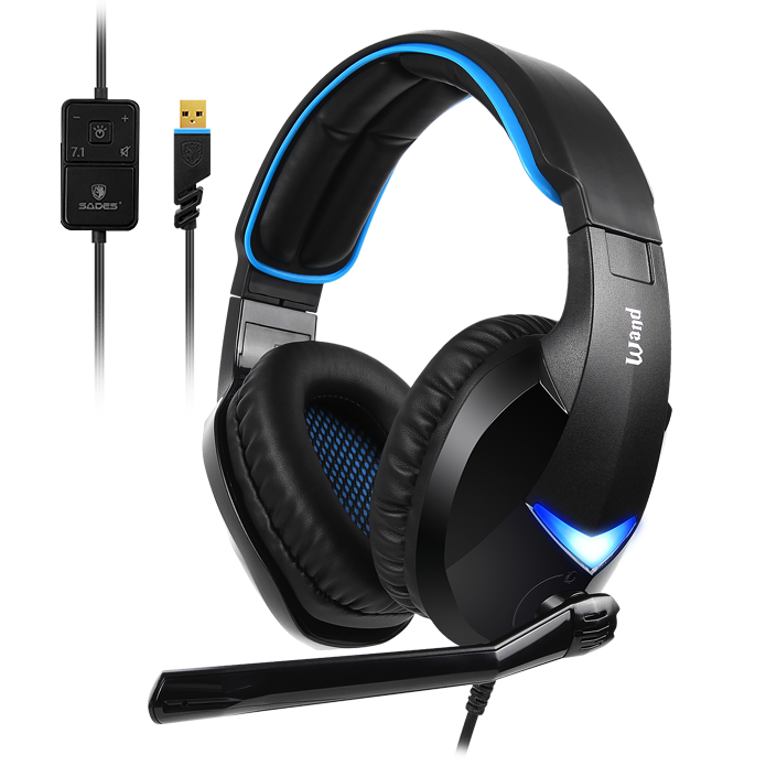 Sades Wand 7.1 Gaming Headset SA-914