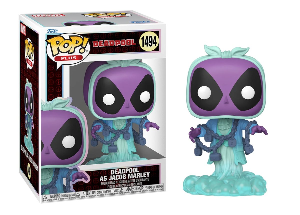 Pop Plus! Marvel: Deadpool as Jacob Marley
