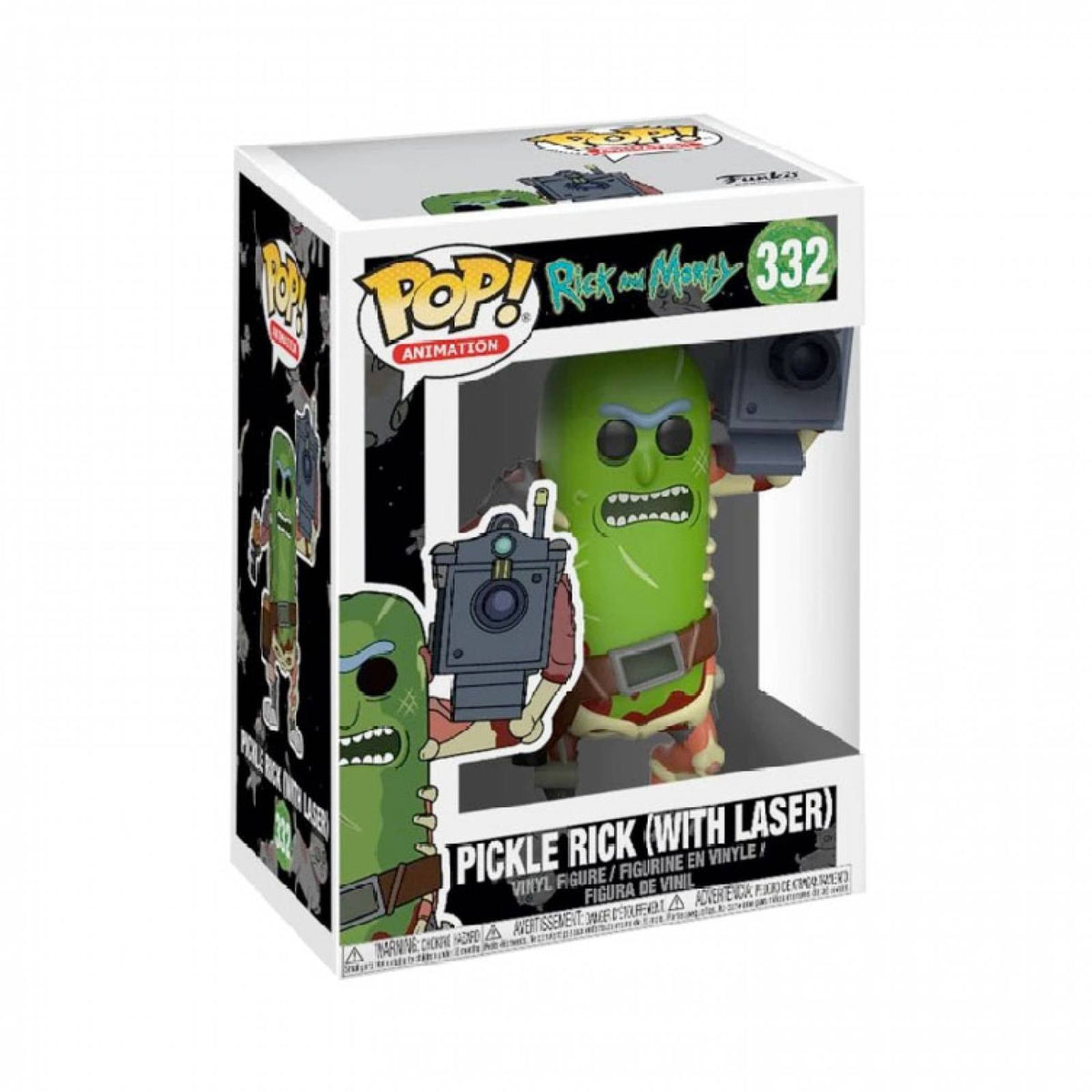 Pop! Tv: Rick & Morty - Pickle Rick w/ Laser - 9.5cm
