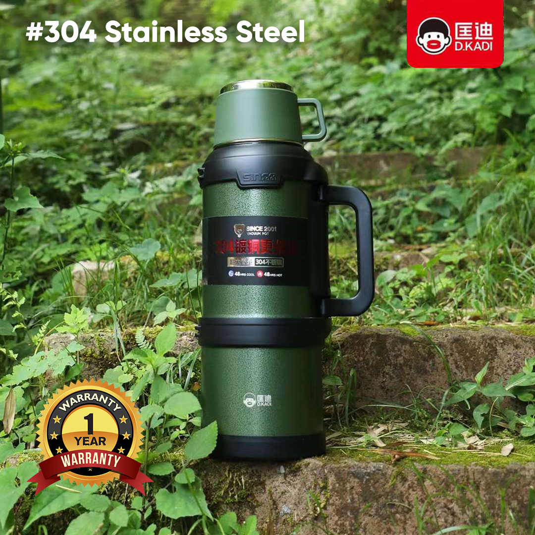 Dkadi KD9103 Vacumm Bottle 4000ML- Green