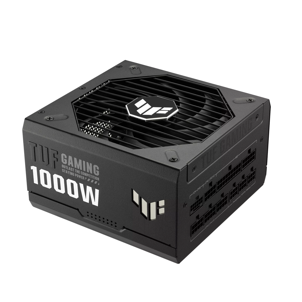 Asus TUF Gaming 1000W 80 Plus Gold Fully Modular Gaming Power Supply - Black