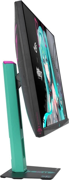 Asus ROG Strix XG27ACMEG-G Hatsune Miku Edition 27" QHD (2560x1440), 260Hz Refresh Rate, 0.3ms Response Time, HDMI 2.1, USB Type-C, G-Sync compatible, DisplayWidget Center, Fast IPS Flat Gaming Monitor