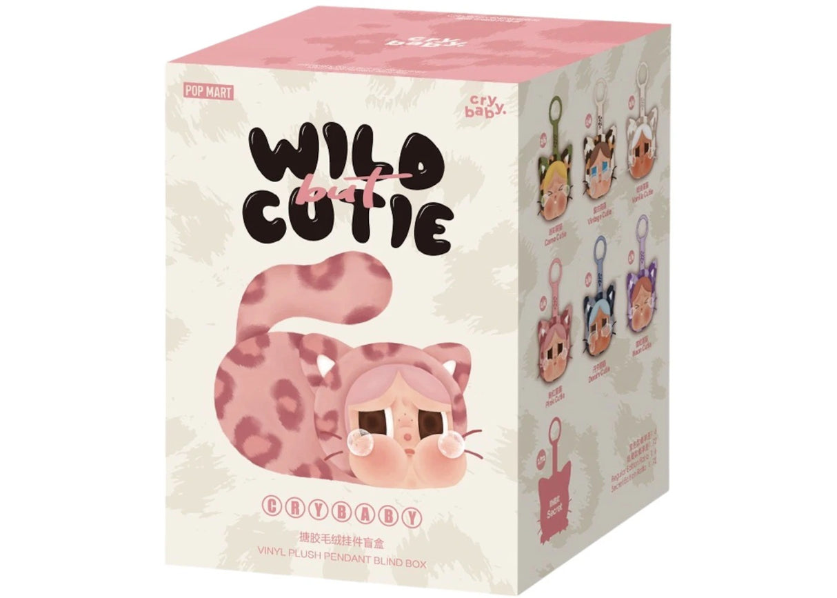 Labubu CRYBABY Wild but Cutie Series - Vinyl Plush Pendant Blind Box