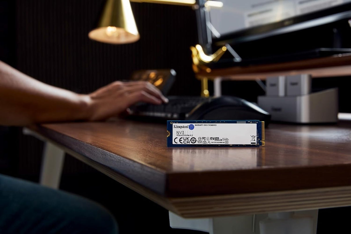 Kingston NV3 4TB PCle 4.0 x4, NVMe M.2 2280 Internal SSD