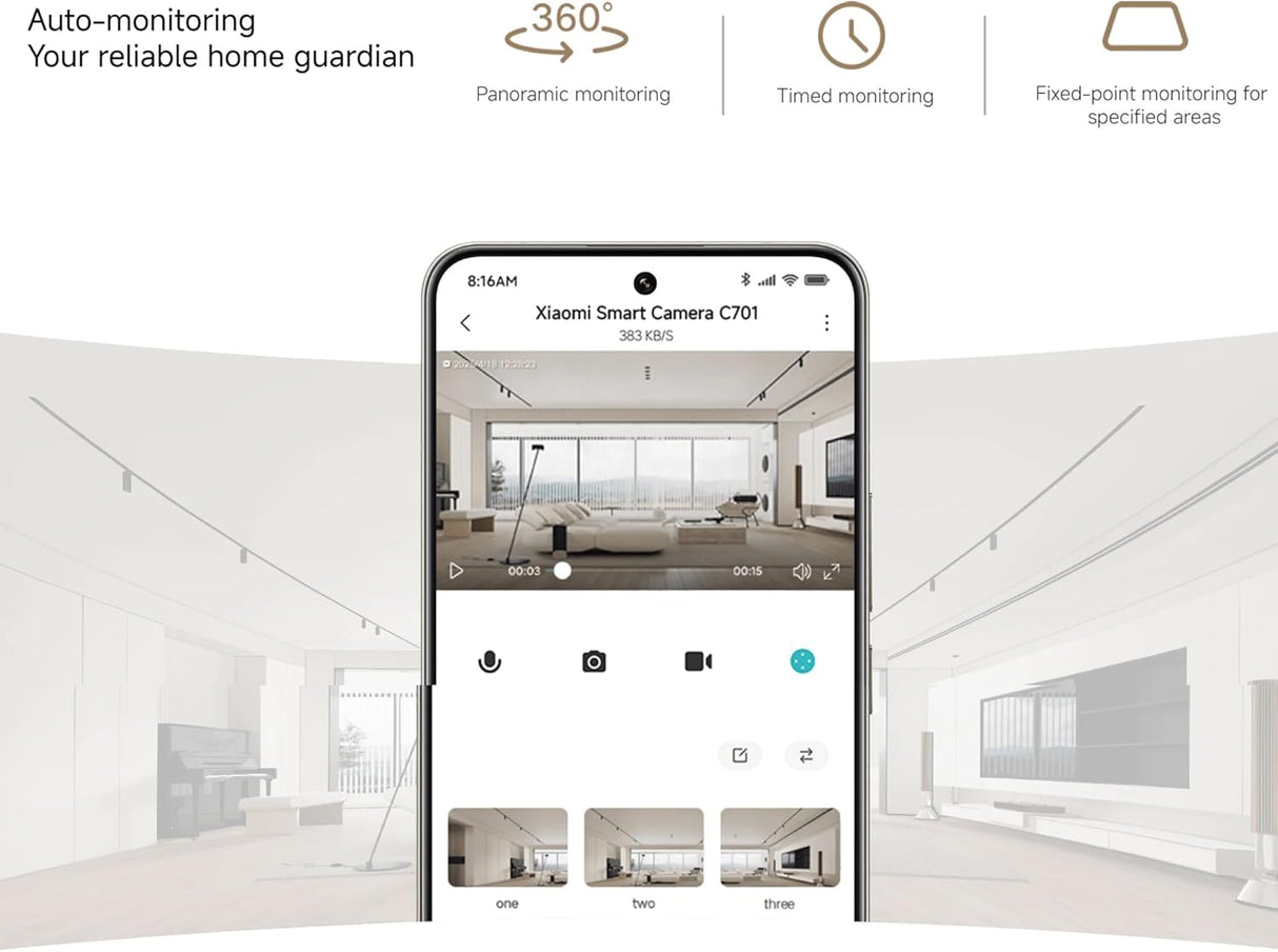 كاميرا شاومي الذكية سي ٧٠١ – إصدار بريطاني