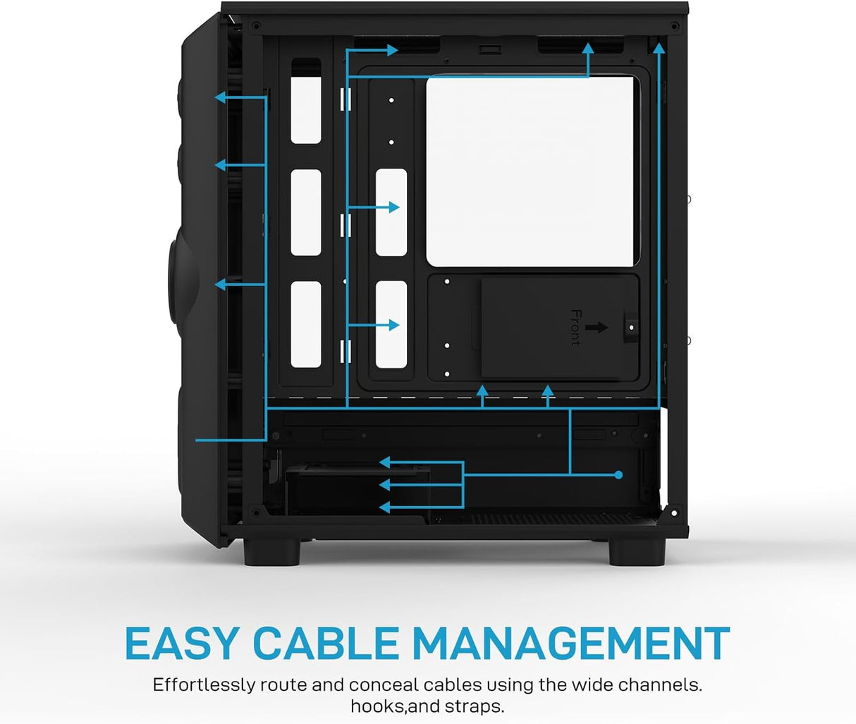 Custom Gaming PC Intel Core i5-14400F, RTX 5060 8GB, 16GB RAM DDR4, 1TB SSD, Windows 11 Pro