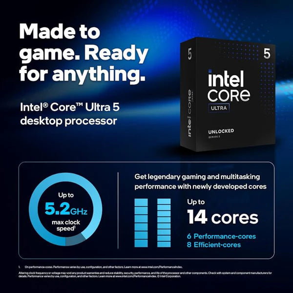 Intel Core Ultra 5 245K 4.2 GHz 14-Core LGA 1851 Processor