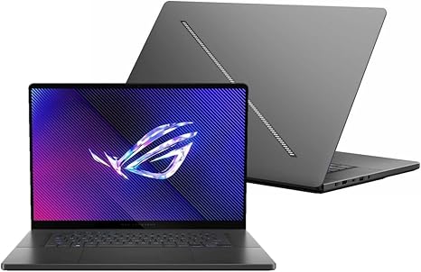 Gaming Laptop ASUS ROG Zephyrus G16 GU605MI, 16" WQXGA OLED 240Hz Display, Intel Core Ultra 9 185H, 16GB RAM, 1TB SSD, GeForce RTX 4070 8GB, English Keyboard,Win 11,Eclipse Gray